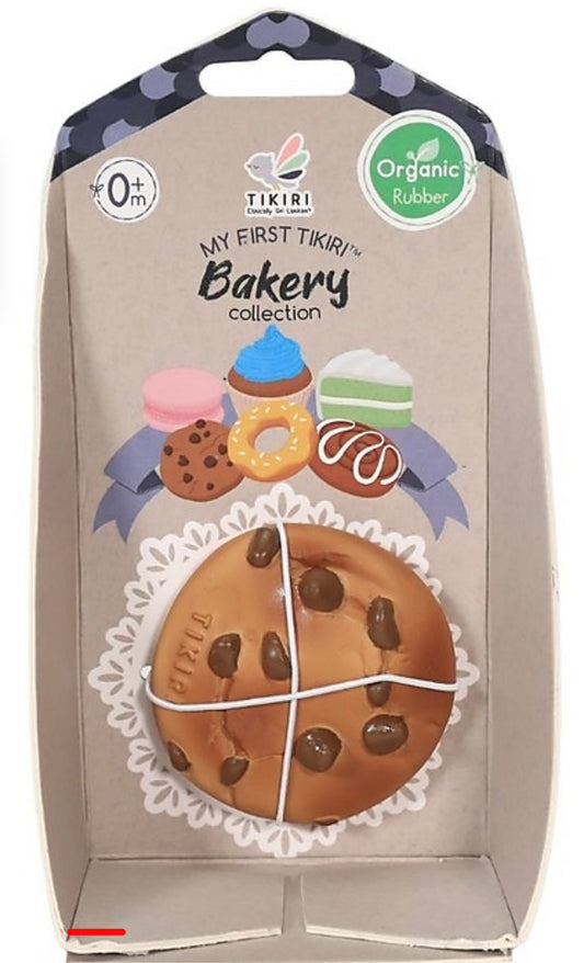 Tikiri

3-in-1 Sonaglio Cookie - Massaggiagengive - Gioco da Bagno - Bakery Items - 100% Caucciù Naturale