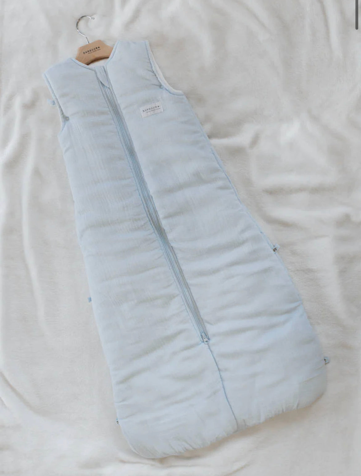 Sacco nanna neonato Combi - 6-36 mesi - 100cm - TOG 2.2 - Muslin - Azzurro