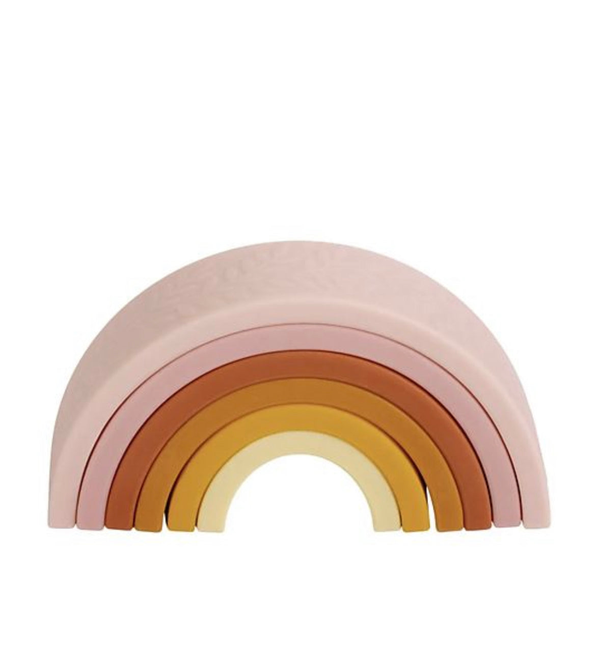 Arcobaleno Impilabile in Silicone Alimentare - Tramonto