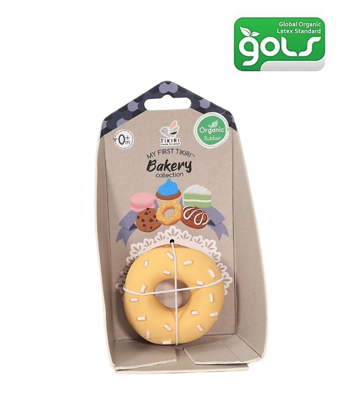 Tikiri

3-in-1 Sonaglio Donut - Massaggiagengive - Gioco da Bagno - Bakery Items - 100% Caucciù Naturale