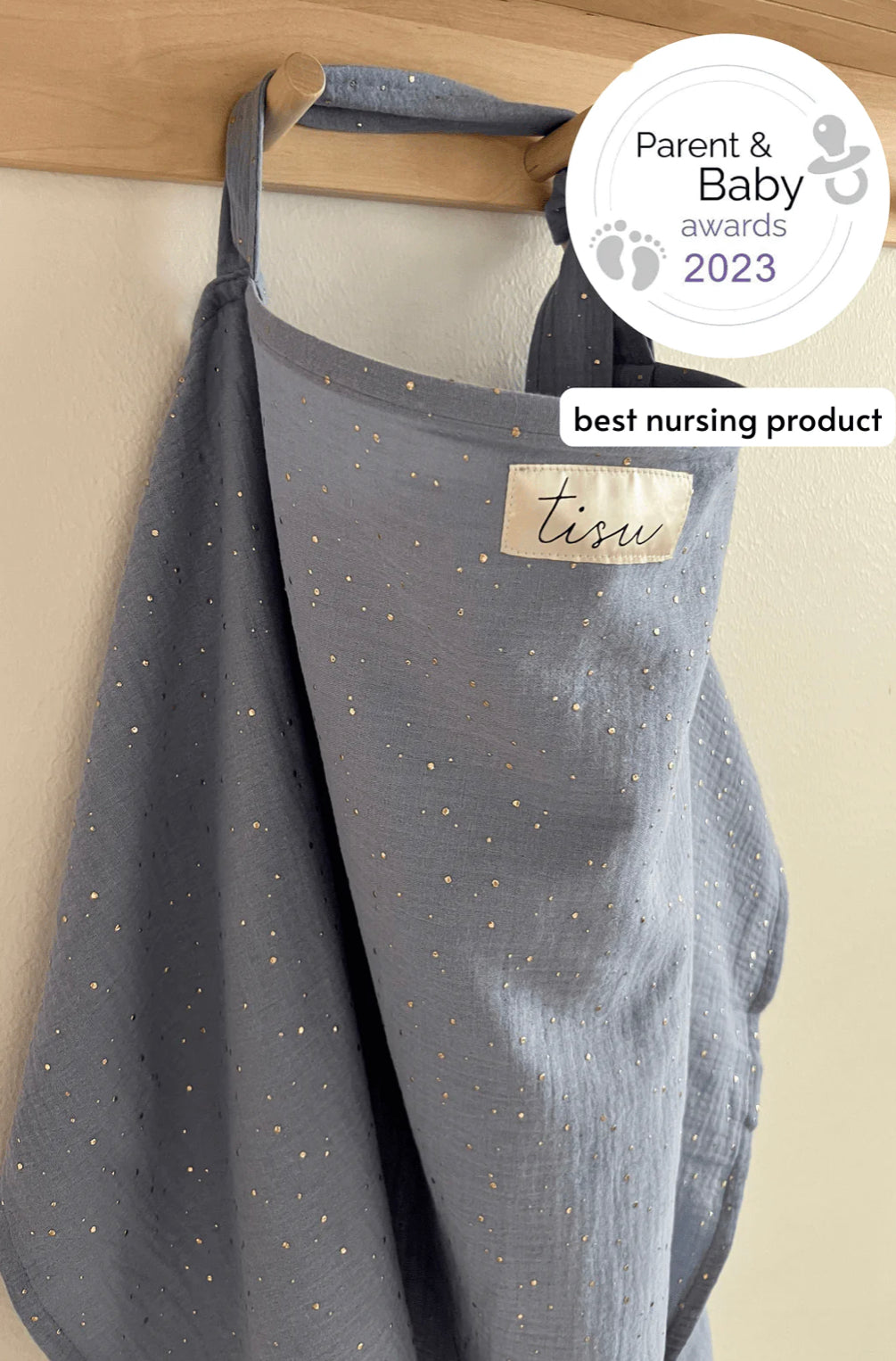 Nursing swaddle- azzurro