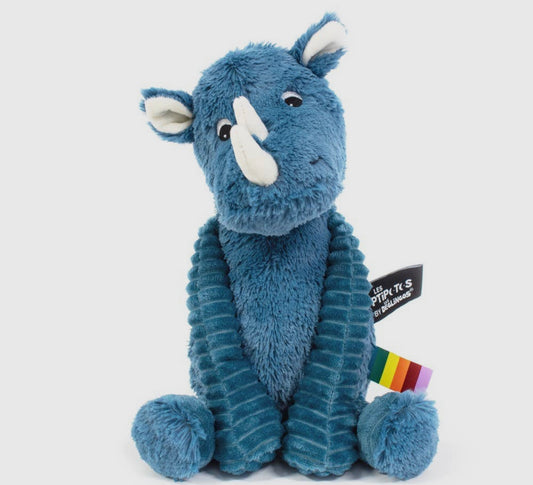 Peluche rinoceronte-Blu