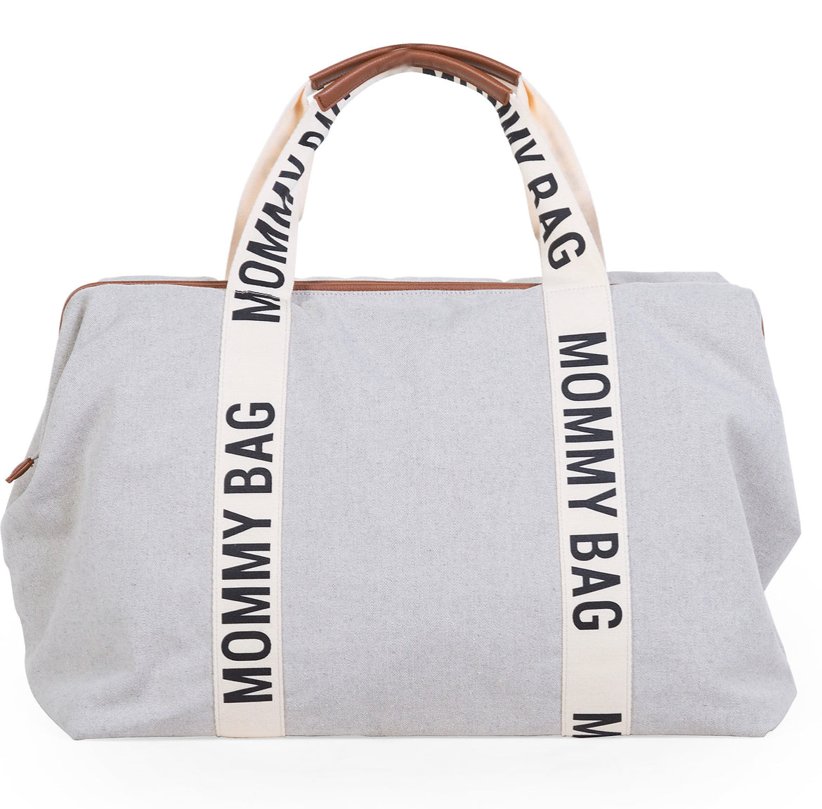 Childhome  Mommy Bag - Bianco - Nuovo Look Sportivo! - 55x30x40 cm - Include Materassino per il Cambio!