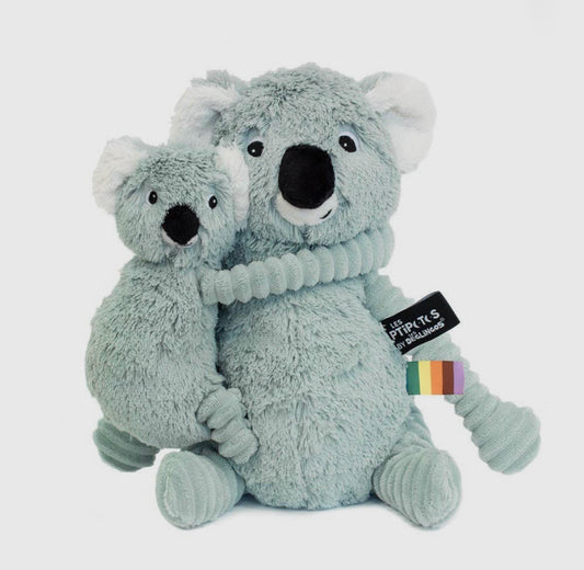 Peluche mamma koala e baby-Salvia