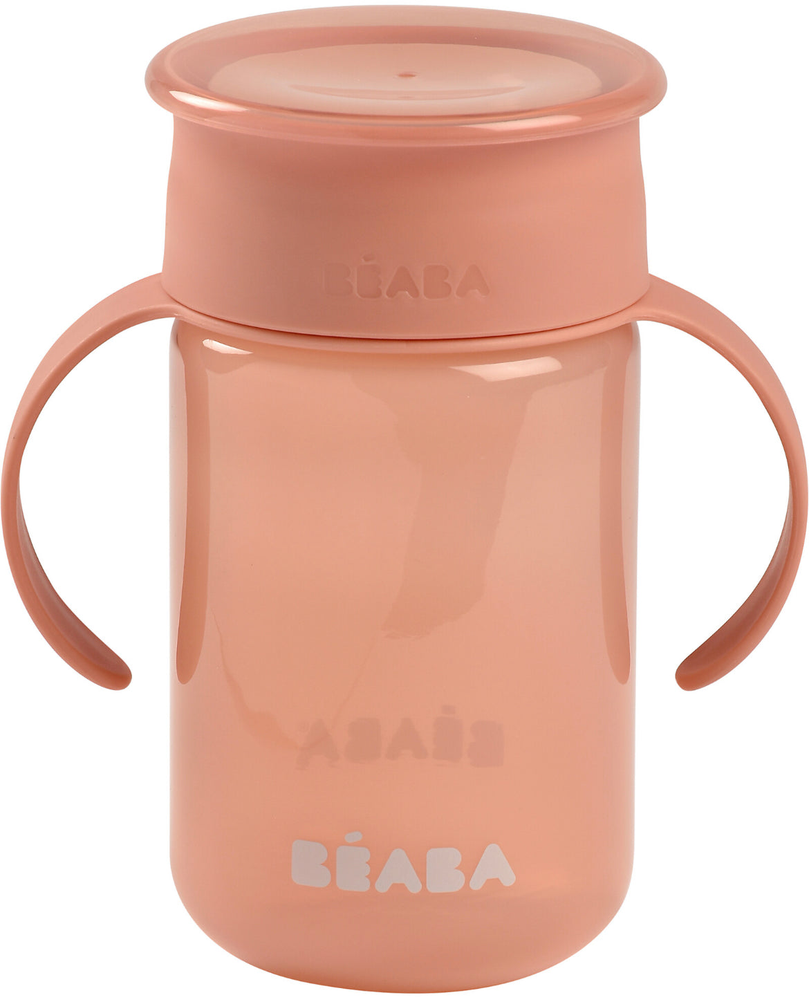 Béaba  Tazza da Apprendimento 360° Con Manici - Rosa - 340 ml