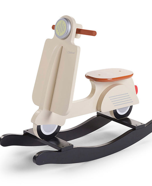 Childhome  Vespa Scooter a Dondolo - Panna - Dai 12 mesi!