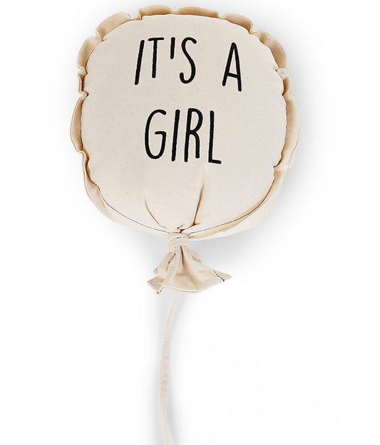 Childhome  Canvas Balloon Deco 'Girl' 35X26X8